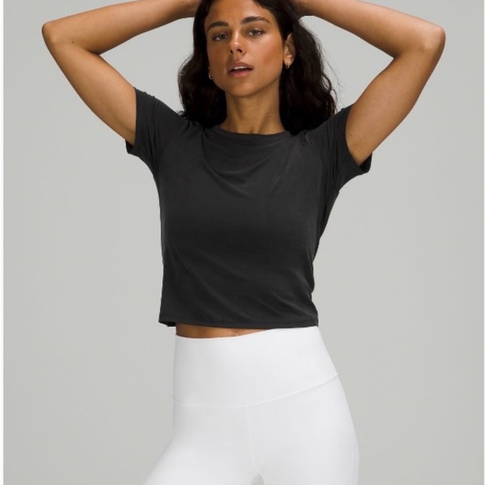 Open Tie Back Short Sleeve